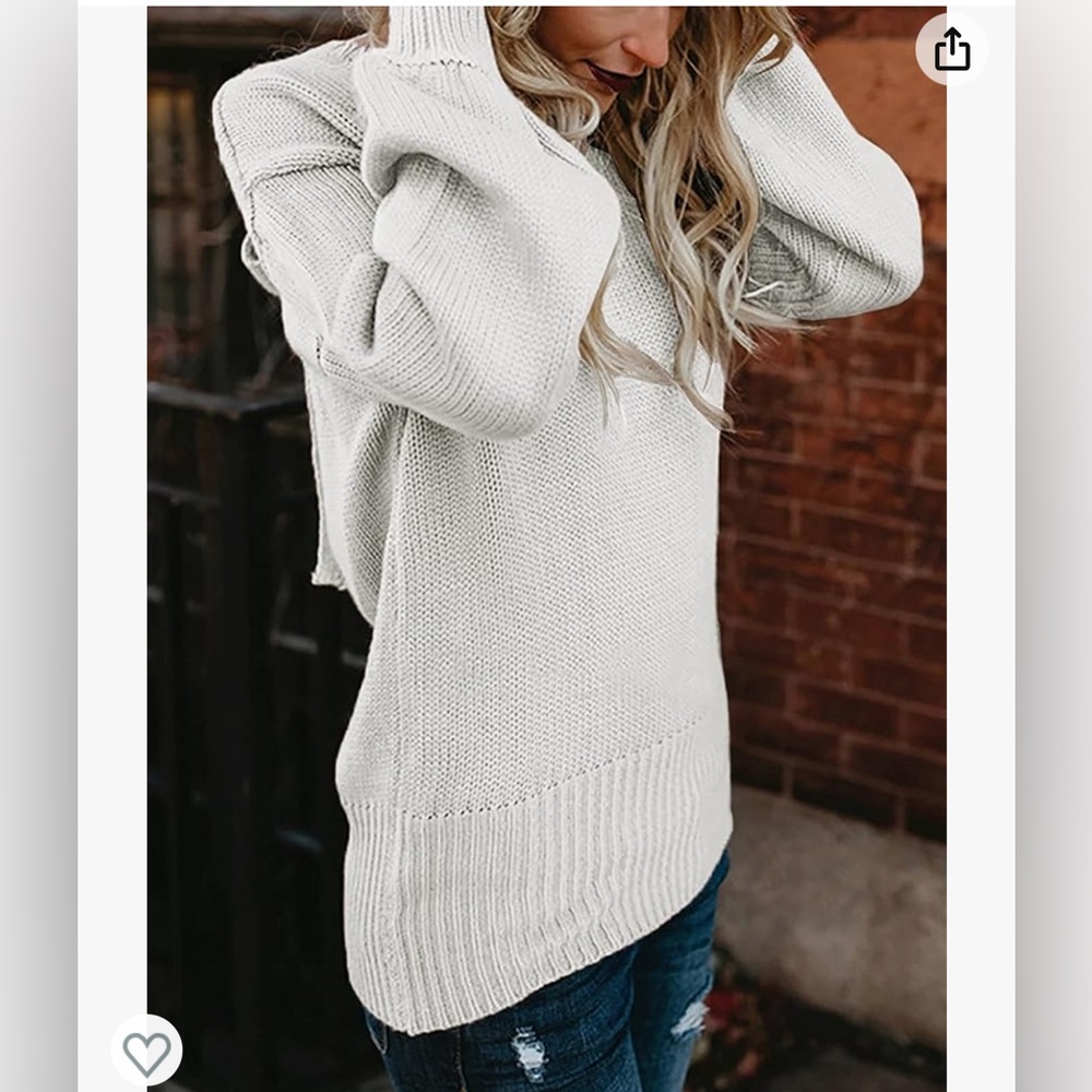 Tie Back Sweater